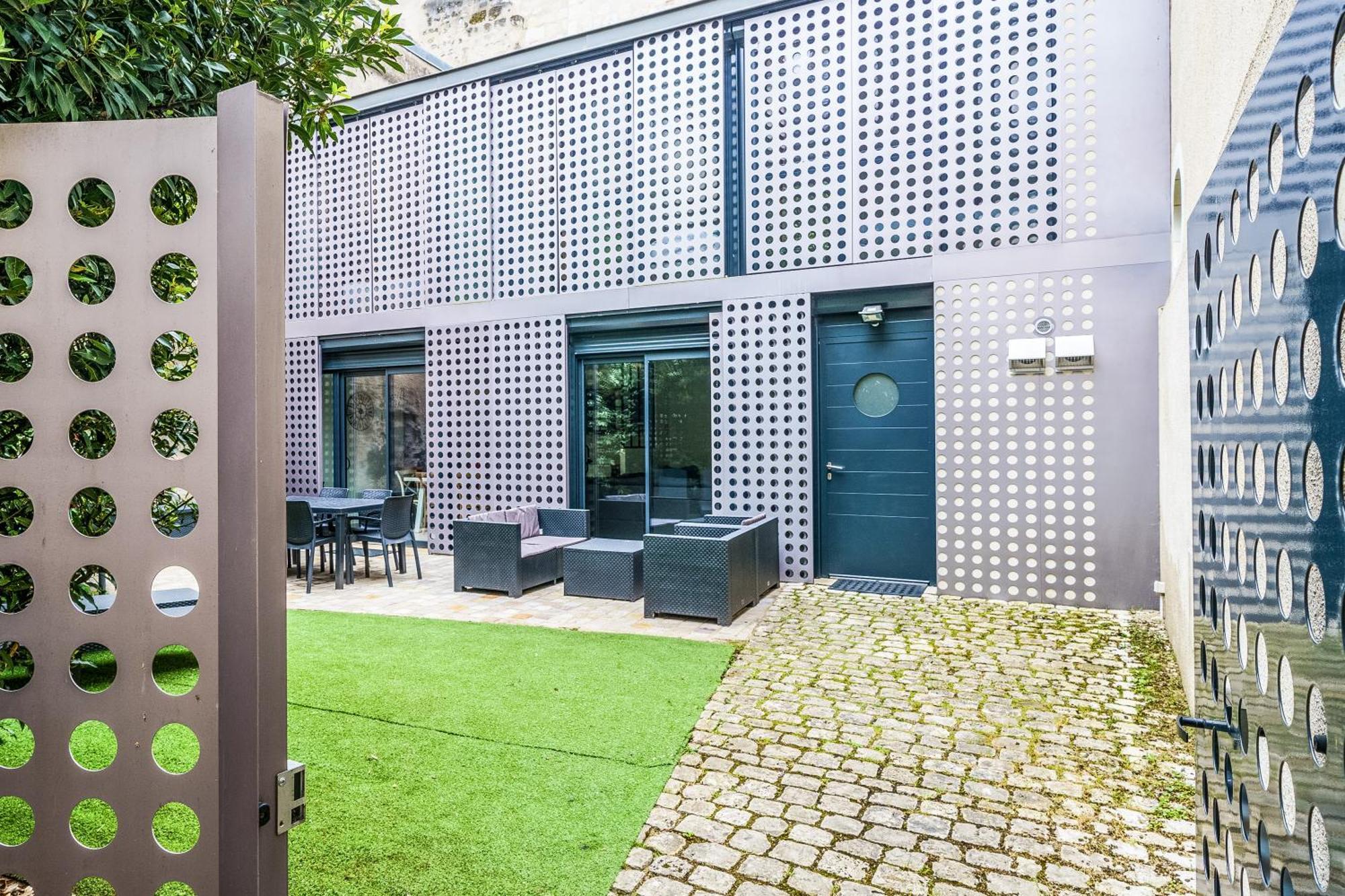 Maison D'Architecte Centre Tours Jardin, Climatisation, Parking 5 P Экстерьер фото